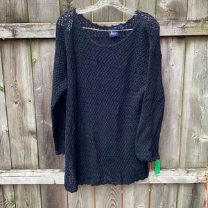 LizSport Crotchet Sweater sz. S petite